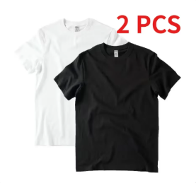 2 Packs Bamboo Fiber Round Nec - Undershirt Crew Neck ulasan dan harga