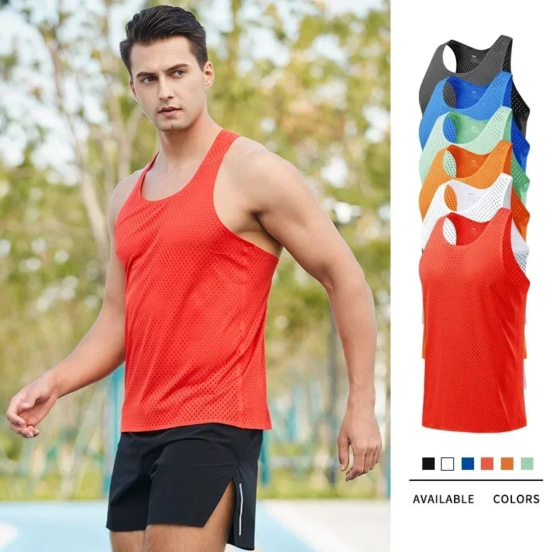 Men Running Tank Top Sleeveles - Sleeveless Undershirt ulasan dan harga