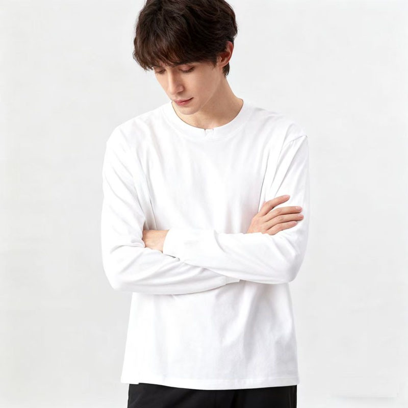 Men American Heavyweight Cotto - Undershirt Crew Neck ulasan dan harga
