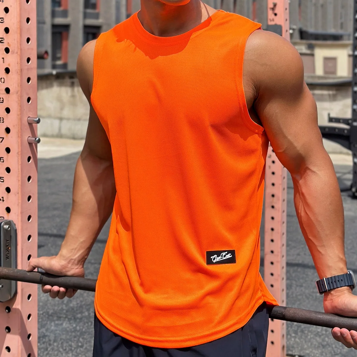 2025 Summer New Trend Men tank - Undershirt Crew Neck ulasan dan harga